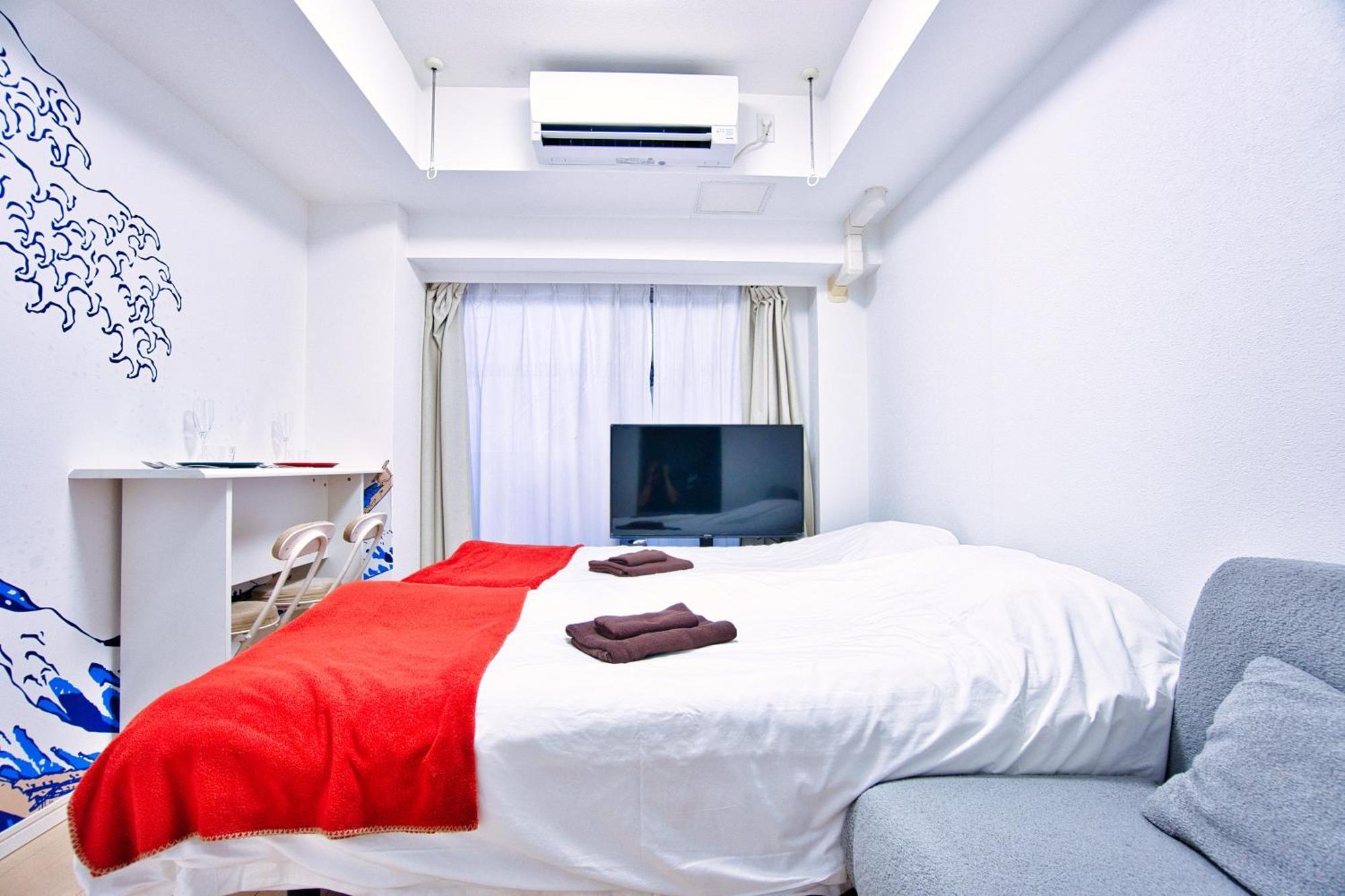Ferienwohnung Square Shibuya 407 Präfektur Tokio Exterior foto